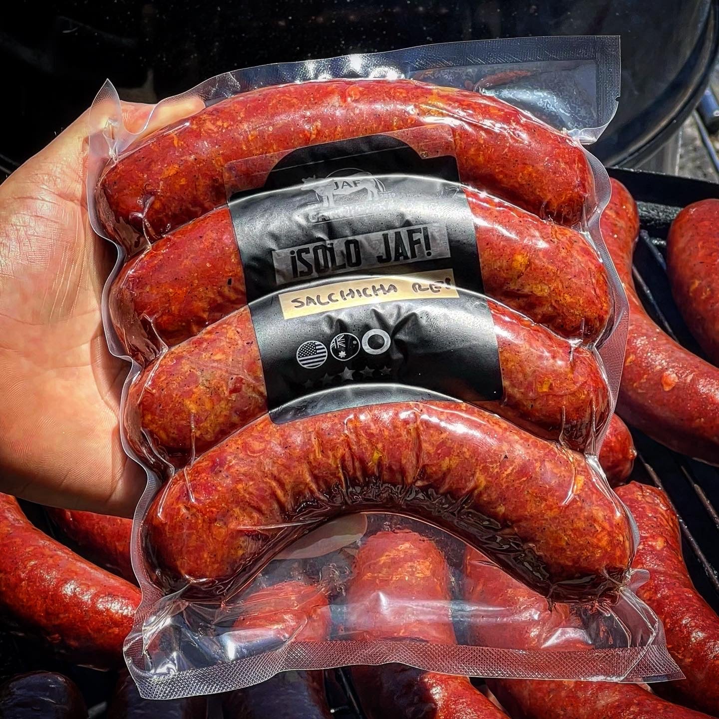 SALCHICHA JAF 100% RES 4 pz