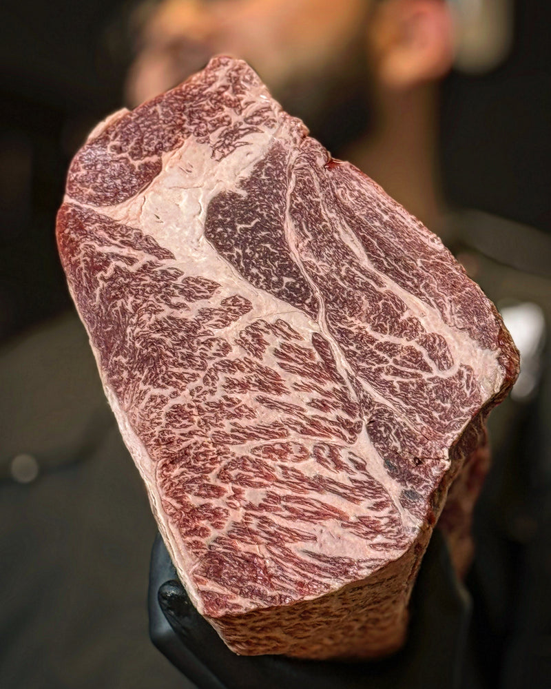 DIEZMILLO WAGYU FULL BLOOD STONE AXE 9+ 1-1.2kg